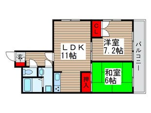 マンション　フジフィールドの物件間取画像